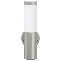 Buitenwandlampen 2 pcs Zilver 15 x 7.5 x 33 cm Roestvrij staal 5