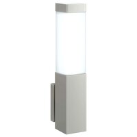 Buitenwandlamp Zilver 10.5 x 6 x 35 cm Roestvrij staal 9