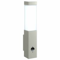 Buitenwandlamp Zilver 10.5 x 6 x 35 cm Roestvrij staal 9