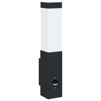 Buitenwandlamp Zwart 10.5 x 6 x 35 cm Roestvrij staal 2