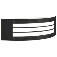 Buitenwandlamp Zwart 32 x 10 x 10 cm Roestvrij staal 9