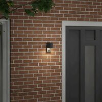 Buitenwandlamp Zwart 12 x 7 x 15 cm Roestvrij staal 3