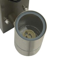 Buiten Wandlamp Zilver 6.5 x 10.5 x 16 cm Roestvrij staal 8