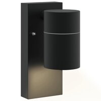Buiten Wandlamp Zwart 6.5 x 10.5 x 16 cm Roestvrij staal 9