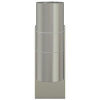 Buitenwandlampen 2 pcs Zilver 7 x 10 x 22 cm Roestvrij staal 5