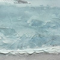 Schilderij Home ESPRIT Blauw Wit Mediterrane Zeemeeuw 140 x 3,7 x 70 cm (2 Stuks) 3