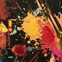 Schilderij Home ESPRIT Zwart Modern 93 X 3 X 63 CM (2 Stuks) 2