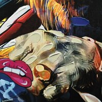 Schilderij Home ESPRIT Zwart Modern 93 X 3 X 63 CM (2 Stuks) 4