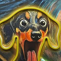 Schilderij Home ESPRIT Modern dieren 53 X 3,7 X 73 CM (2 Stuks) 2