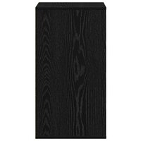 Ladekast met lade Zwart eiken 40 x 41 x 76 cm Bewerkt hout 8