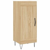 Dressoir 34,5x34x90 cm bewerkt hout sonoma eiken 2