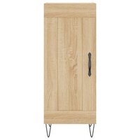Dressoir 34,5x34x90 cm bewerkt hout sonoma eiken 5