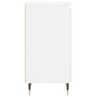 Dressoir 40x35x70 cm bewerkt hout wit 7