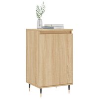Dressoir 40x35x70 cm bewerkt hout sonoma eikenkleurig 3