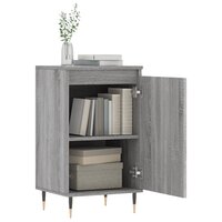 Dressoir 40x35x70 cm bewerkt hout grijs sonoma 4