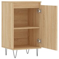 Dressoir 40x35x70 cm bewerkt hout sonoma eikenkleurig 6