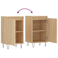 Dressoir 40x35x70 cm bewerkt hout sonoma eikenkleurig 9