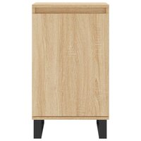 Dressoir 40x35x70 cm bewerkt hout sonoma eikenkleurig 5