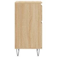 Dressoir 40x35x70 cm bewerkt hout sonoma eikenkleurig 7