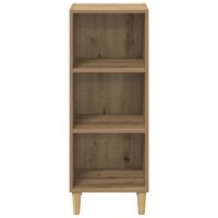 Dressoir artisanaal eikenkleurig 32.5 x 34.5 x 90 cm 5