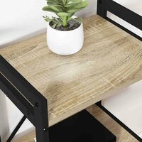 Boekenkast Sonoma eiken 40 x 30 x 48.5 cm Bewerkt hout 4