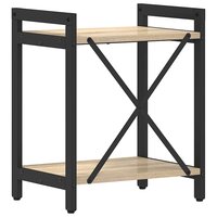 Boekenkast Sonoma eiken 40 x 30 x 48.5 cm Bewerkt hout 7