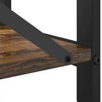 Boekenkast Gerookt eiken 40 x 30 x 48.5 cm Bewerkt hout 9