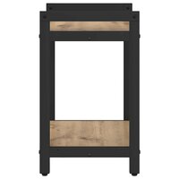 Boekenkast artisanaal eikenkleurig 40 x 30 x 48.5 cm 6