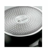Casserolepan met deksel Fagor VIVANT 20 NEGRA Zwart Aluminium 6 L 4