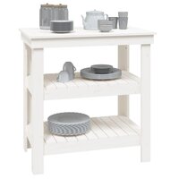 Werkbank 78,5x50x80 cm massief grenenhout wit 4