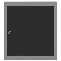 Gereedschapskast met plank Zwart en grijs 50 x 20 x 55 cm 7