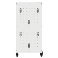 Gereedschapswagen Wit 75 x 35 x 73 cm Koudgewalst staal 6
