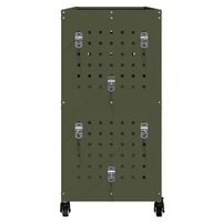 Gereedschapswagen Olijfgroen 75 x 35 x 73 cm Koudgewalst staal 6