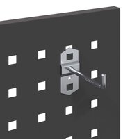 Gereedschapswagen Zwart 65 x 35 x 111 cm Koudgewalst staal 9