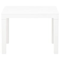 Tuinbanken 2 st kunststof wit 3