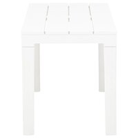 Tuinbanken 2 st kunststof wit 4