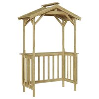 Barbecue-overkapping Bruin 133.5 x 63 x 200 cm 2