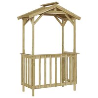 Barbecue-overkapping Bruin 133.5 x 63 x 200 cm 7