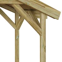 Barbecue-overkapping Bruin 133.5 x 63 x 200 cm 8