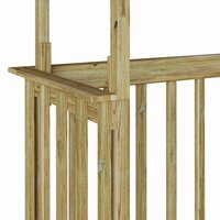 Barbecue-overkapping Bruin 133.5 x 63 x 200 cm 9