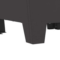 Vuurkorf Zwart 50 x 50 x 38 cm Koudgewalst staal 8