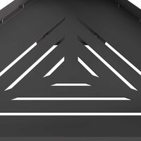 Vuurkorf Zwart 50 x 43 x 52 cm Koudgewalst staal 8