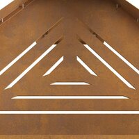 Vuurkorf Bruin 50 x 43 x 52 cm Cortenstaal 9