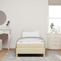Boxspring bed Cr&egrave;me en bruin 80 x 200 cm 5