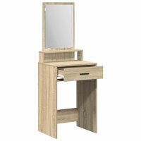 Kaptafel met lade Sonoma Eiken 50 x 41 x 140 cm Bewerkt hout 5