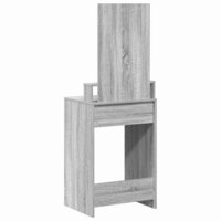 Kaptafel met lade Grijs sonoma 50 x 41 x 140 cm Bewerkt hout 8