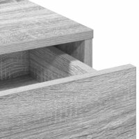 Kaptafel met lade Grijs sonoma 50 x 41 x 140 cm Bewerkt hout 9