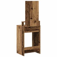 Kaptafel met lade Oud Hout 50 x 41 x 140 cm Bewerkt hout 8