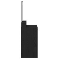 Kaptafel met lade Zwart eiken 79 x 41 x 140 cm Bewerkt hout 7