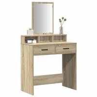 Kaptafel met lade Sonoma Eiken 79 x 41 x 140 cm Bewerkt hout 3